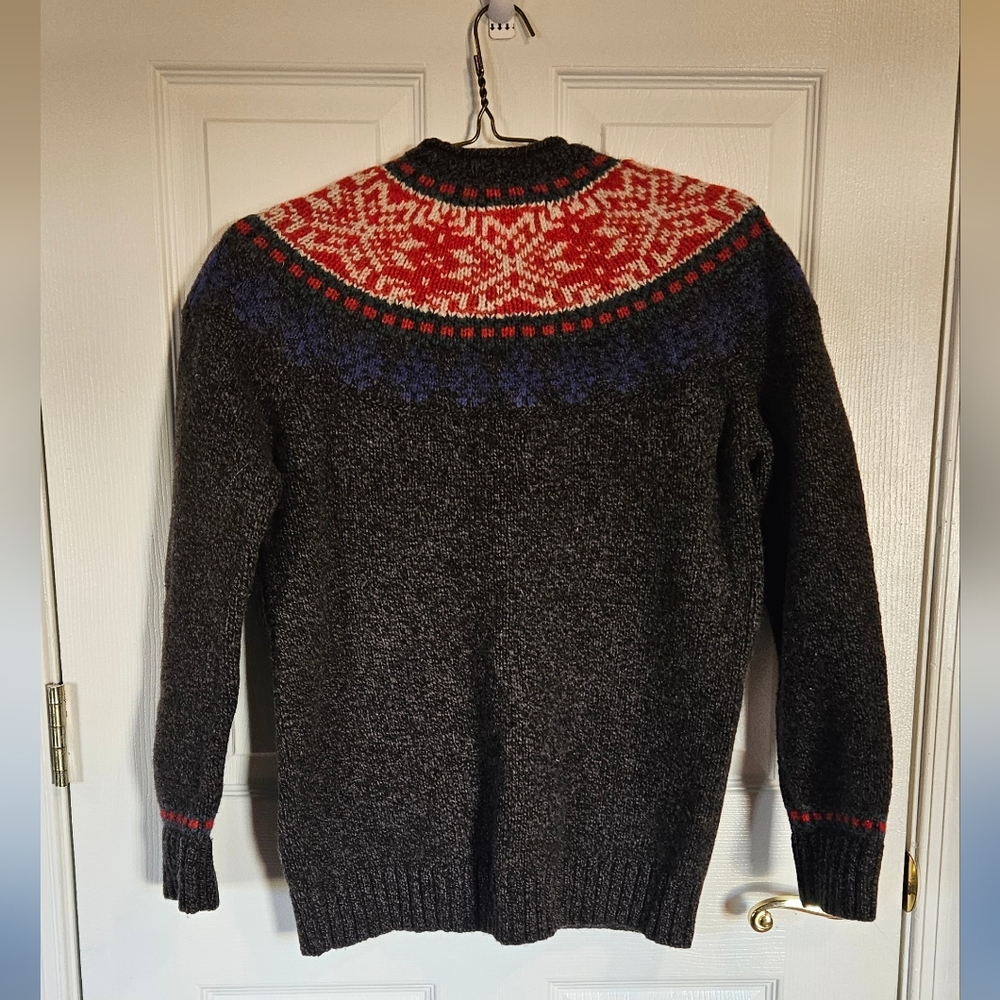 L.L Bean Women's Classic Rag Lambs Wool Sweater SZ Large